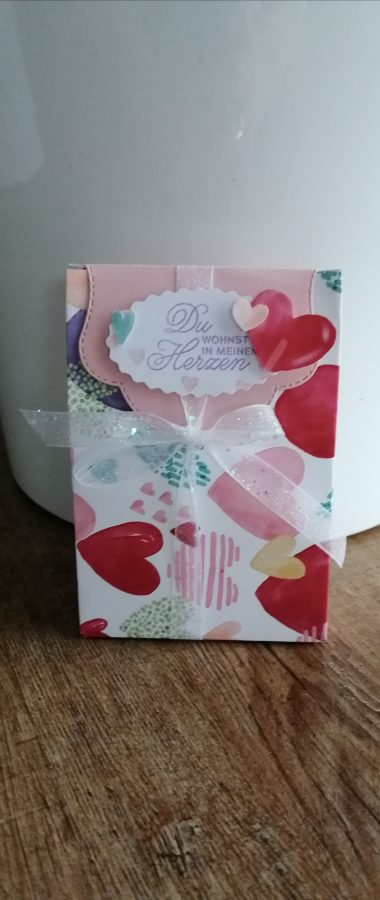 Herz an Herz Deisgnerpapier Stampin Up Ideen Hochzeit Liebe Valentinstag